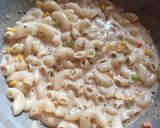 A picture of step 7 of Pasta in white Butter.