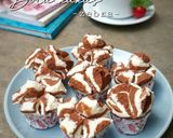 Foto langkah ke 4 dari resep Bolu kukus zebra.