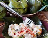 Foto langkah ke 4 dari resep Botok Tempe Teri Kemangi.