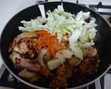 Dak-galbi (Korean Spicy Chicken Stir-fry) recipe step 4 photo