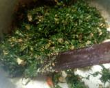 Stir fried Kales with eggs recipe step 4 photo