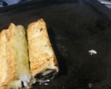 A picture of step 6 of Quick Choco French Toast Roll Ups.