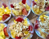 Une image de l'étape 7 de Trifle fraises, mangue, coco.