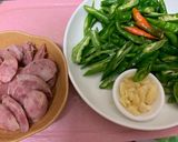 香腸糯米椒的食譜步驟1照片