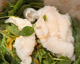 A picture of step 6 of Spinach, Cod, and Chickpeas.