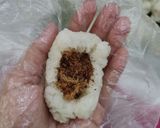 Foto langkah ke 9 dari resep Lemper Isi Abon.