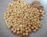 நெய் சேர்க்காத உளுந்து பொட்டுக்கடலை அல்வா (ulunthu pottukadalai halwa Recipe in Tamil) ரெசிபி ஸ்டேப் 2 புகைப்படம்