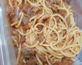 Foto langkah ke 3 dari resep Spaghetti Brulee.