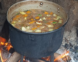 Foto del paso 4 de la receta: Papas con mote #platosquereunen