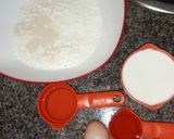 A picture of step 1 of Pizza waffles.