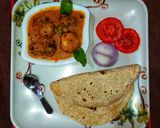A picture of step 7 of Masala Mushroom.