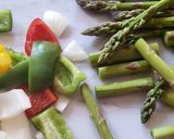 A picture of step 1 of Grilled veggies.