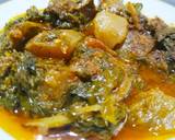 Shaljum palk gosht recipe step 6 photo