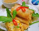 Foto langkah ke 10 dari resep Lumpia isi sayur mayonaise.