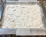 Foto del paso 6 de la receta: Pastel de plátano y manzana sin amasar