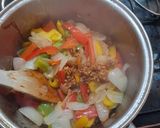 A picture of step 4 of Homemade chilli.
