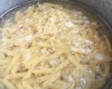 A picture of step 2 of Penne Pasta with Meatballs in Puerto Rican-Style Sauce.