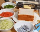 A picture of step 1 of Grilled Cheese Veg Sandwich.