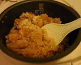 A picture of step 13 of Japanese Style Mixed Rice (鶏肉とキノコの炊き込みご飯).