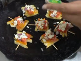 फ्रैंच फ्राइज पिज़्ज़ा (French fries pizza recipe in Hindi)