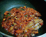 A picture of step 2 of Dal kanda.