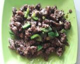 Foto langkah ke 3 dari resep Tumis daging cabe ijo.