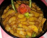 A picture of step 7 of Mazaydaaar Aloo Karahi.