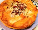 A picture of step 8 of Apple pie in phyllo dough.
