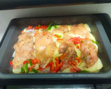 Foto del paso 1 de la receta: Pechuga fileteada con verduras al Horno
