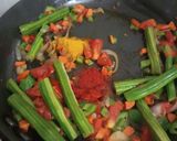 A picture of step 3 of Sambhar Sadam south indian sambhar rice.