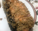 Foto del paso 4 de la receta: Salmón con salsa de mostaza y miel crujiente