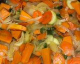 Foto del paso 1 de la receta: Crema de verduras