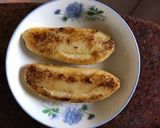 Foto langkah ke 6 dari resep Pisang bakar (toping coklat keju).