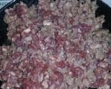 Foto del paso 2 de la receta: Spaguettis a la carbonara de carne molida👌(económica)