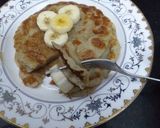 A picture of step 6 of BananaPANcakes😋🍌.