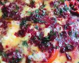 A picture of step 2 of Beetroot spinach omelette (kids special).
