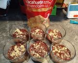 Foto del paso 6 de la receta: Tarta individual de plátano y chocolate con proteína de cacahuete en polvo