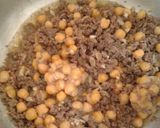 A picture of step 2 of Spinach Stew with Chickpeas 👌👍.