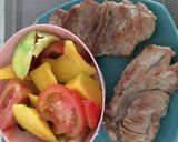 Foto del paso 8 de la receta: Almuerzo Bol de ensalada y carne de cerdo