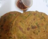 A picture of step 7 of Coriander lachcha Paratha.