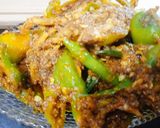 A picture of step 6 of Hari mirch adrek or leemo ka achar.