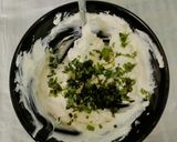 A picture of step 2 of Tzatziki Dip.