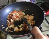 Foto langkah ke 6 dari resep Oglio Olio Tuna#pasta.