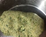 A picture of step 4 of Paneer tikka roll.