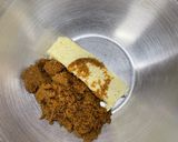 A picture of step 2 of Hojicha sticky date pudding.