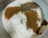 A picture of step 3 of Double breaded Cola chicken popcorn.