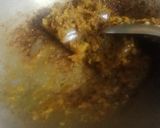 A picture of step 3 of Moth beans usal.