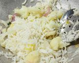 A picture of step 5 of Tricolour Rice.
