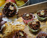 A picture of step 8 of Chocolate Crispy Cakes کاپ کیک کورن فلکس.
