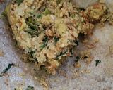 A picture of step 4 of Raw Mango Thecha.